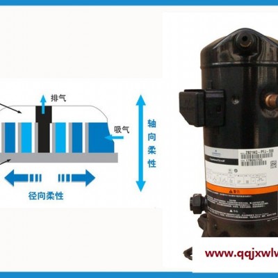 艾默生copeland/谷轮3匹冷库用冷冻涡旋制冷压缩机ZB21KQ-TFD-558北京银海松科技有限公司