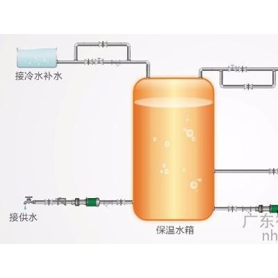 迪贝特空气能热泵热水器DBT-R-3HP可根据客户需求定制商用热水机(谷轮压缩机)