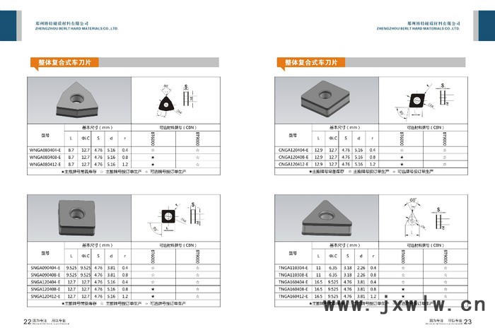 PCBN  CBN  PDC 刀具、夹具