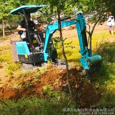 农用开槽机生产厂家 农用液压式小型挖土机  国产微型车 开沟机z1