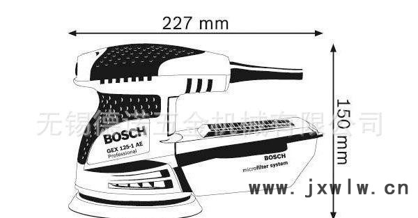 【含税价】博世|BOSCH 电动工具 偏心砂磨机 GEX12