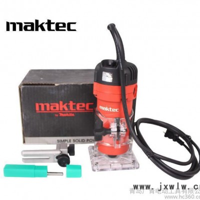 Makita/牧田木工修边机MT372小锣机530瓦电木铣6