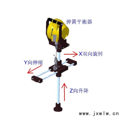 80Nm弹簧平衡器扭力臂 反力臂 助力臂 拧紧机 铆枪助力 省力