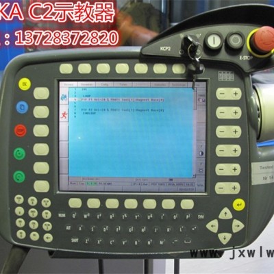 原装库卡KUKA工业机器人KCP2示教器 KRC2 00-130-547 拆机零配件