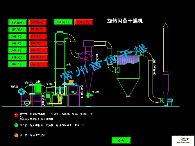 常州首信干燥XSG旋转闪蒸干燥设备 常州首信干燥设备