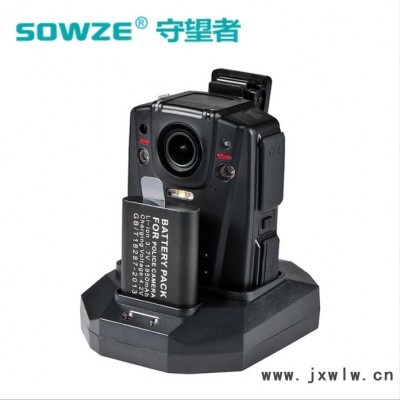 SOWZE直销4G工作记录仪 安保小区 工作肩戴录像拍照录音工作记录仪红外夜视激光定位