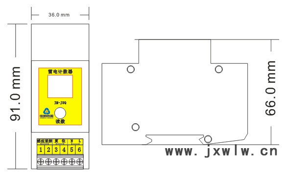 佳明JM-JSQ 雷击计数器防雷器厂家 欢迎来电咨询 电涌保护器 浪涌保护器 电源防雷信号防雷SPD