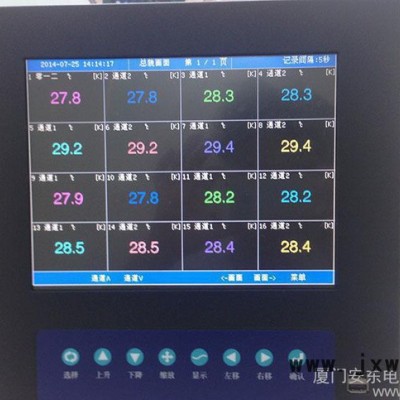 多路无纸记录仪,彩屏无纸记录仪,电流电压数据记录,安东记录仪