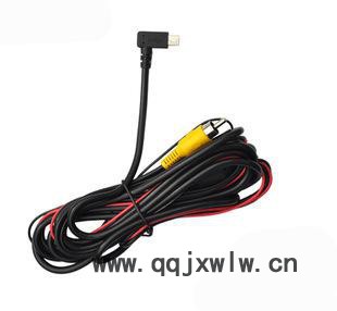 行车记录仪 导航仪 2.5米 12V转5V 2A 汽车电瓶电源AV输出线