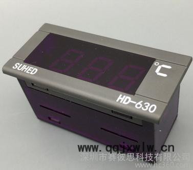 led温度表数字显示仪表HD630水温计工业数字温度显示屏