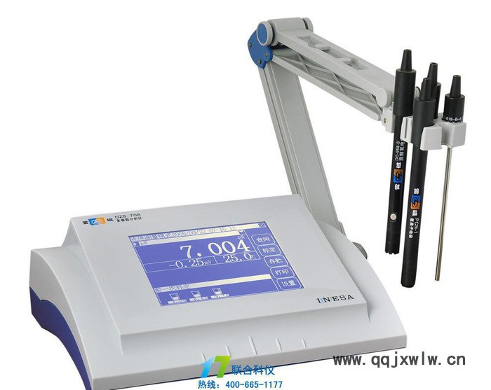 上海雷磁多参数水质分析仪、上海雷磁实验室水质分析仪、仪电科学多参数水质分析仪DZS-708-B