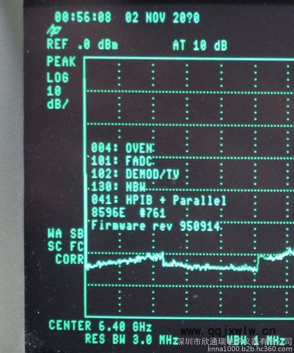 **出售维修Agilent 8596E频谱分析仪成色好价格优惠