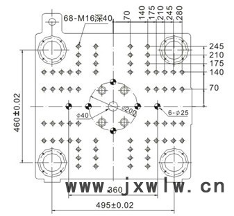 138动模板尺寸