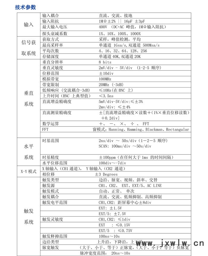 GA1102CAL示波器-2