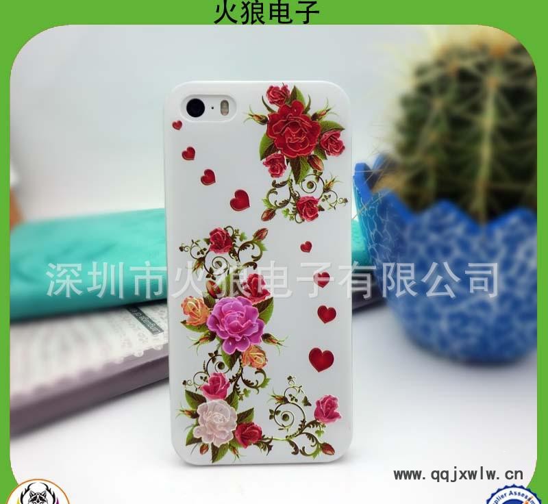 iphone浮雕彩绘手机壳